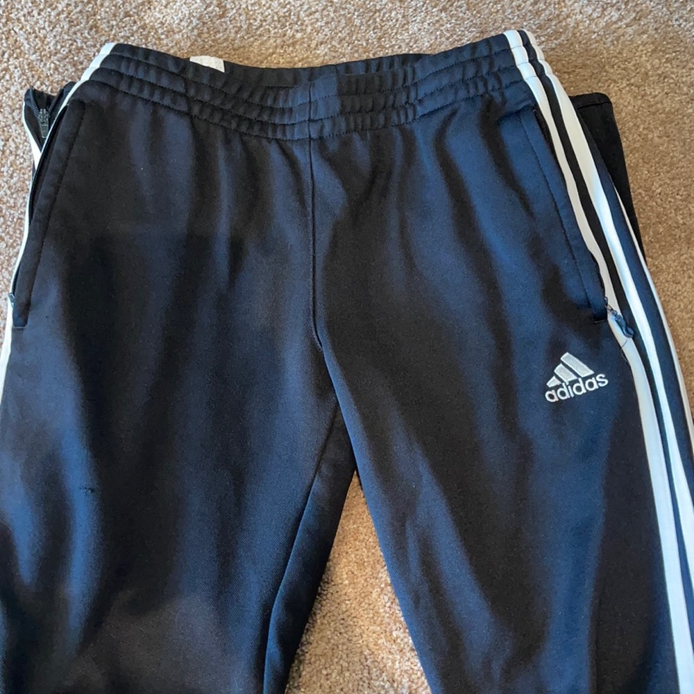 Adidas soccer warm up joggers